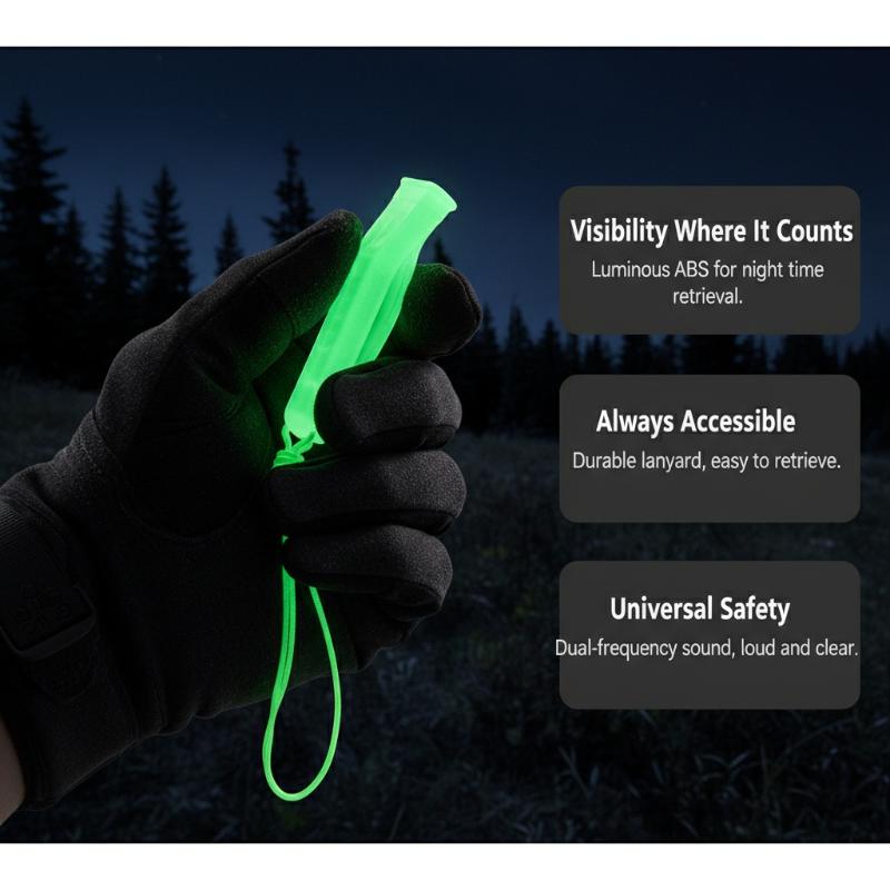 Outdoor Powersports - 1Pc Outdoor Survival Krachtige Lichtgevende Dual-frequentie