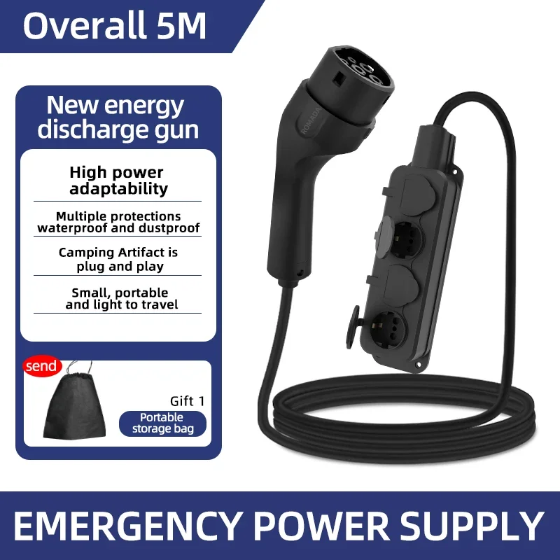 Outdoor Power Adapter - Draagbare 16A 4KW Elektrische Auto EV