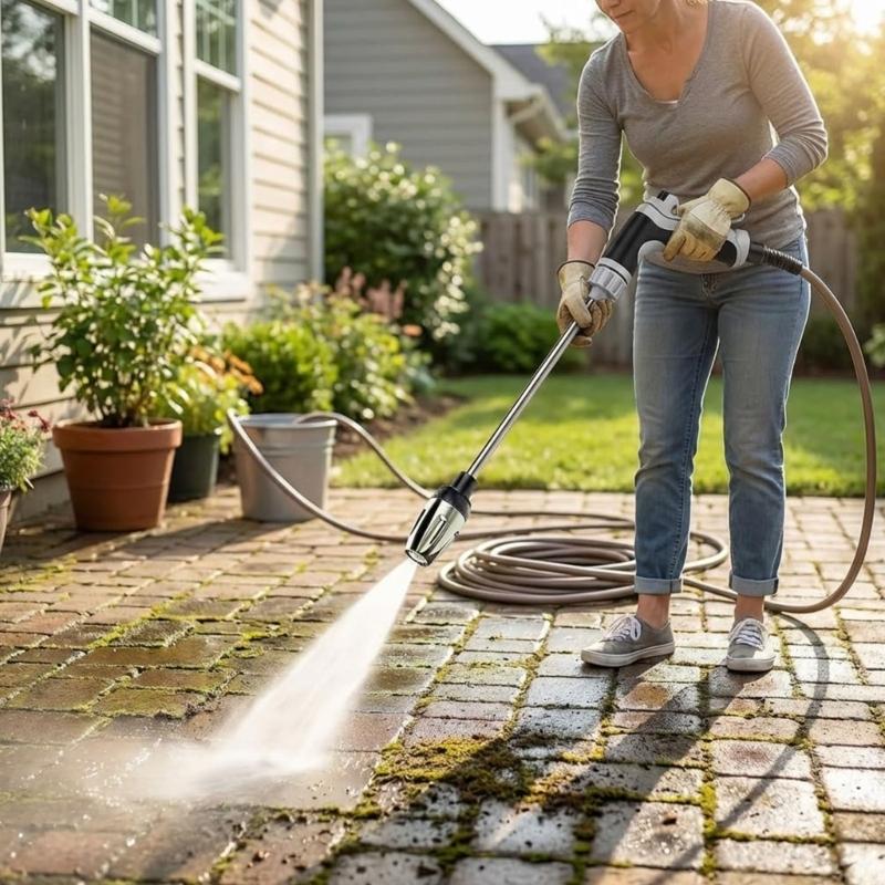 Outdoor Power Washer - J0MA Universele tuinslang hogedrukreiniger met snelkoppelingsadapters