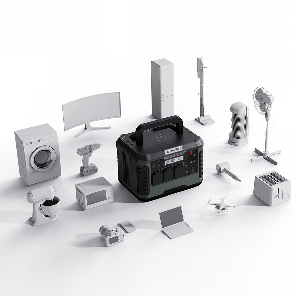 Outdoor Power Tool Storage - Buiten opladen Lithiumbatterijbank Draagbare krachtcentrale Energieopslagbatterij