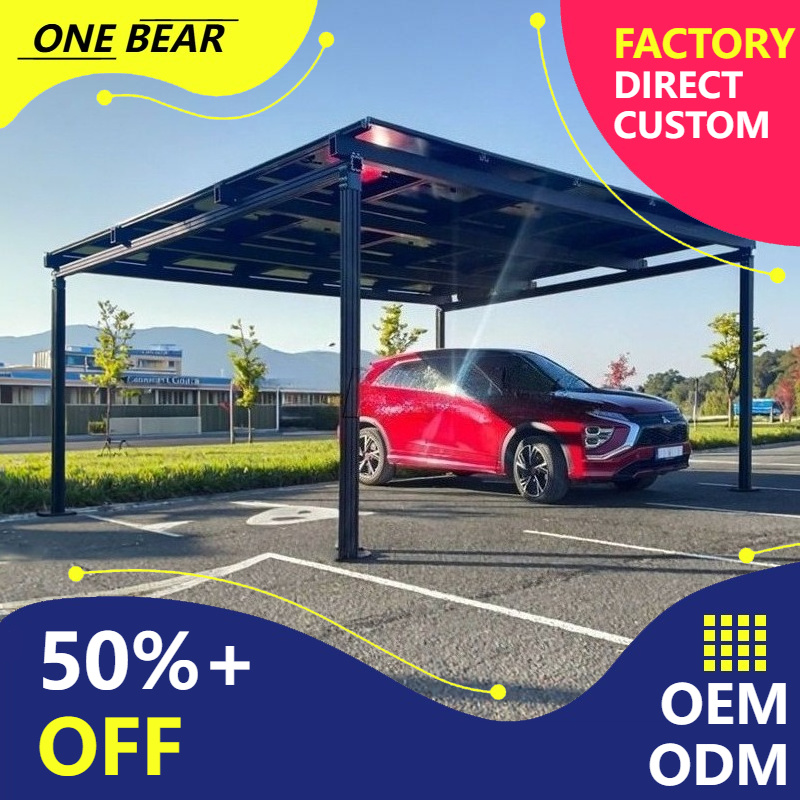 Outdoor Power Block - Op maat gemaakte Euro-norm zonnepaneel carport,