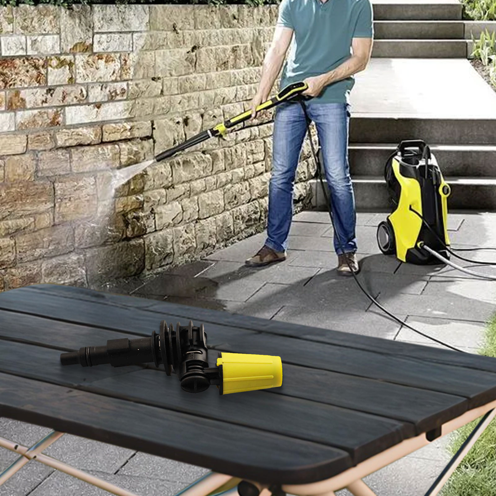 Buitenreiniging 1 st 2 stks Ro - Outdoor Power Washer recensie en prijs