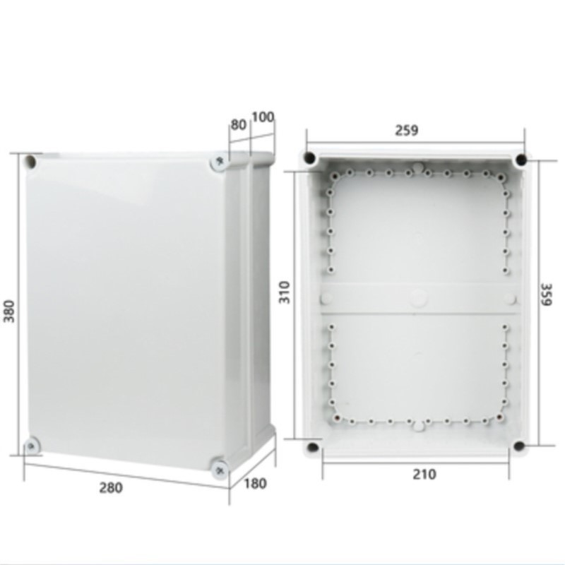 1Pc 380x280x180mm Knopbedradin - Outdoor Power Distribution Box recensie en prijs