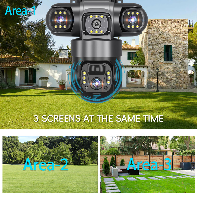 Buitencamera met 3 lenzen, 3 s - Outdoor Power G Motion recensie en prijs