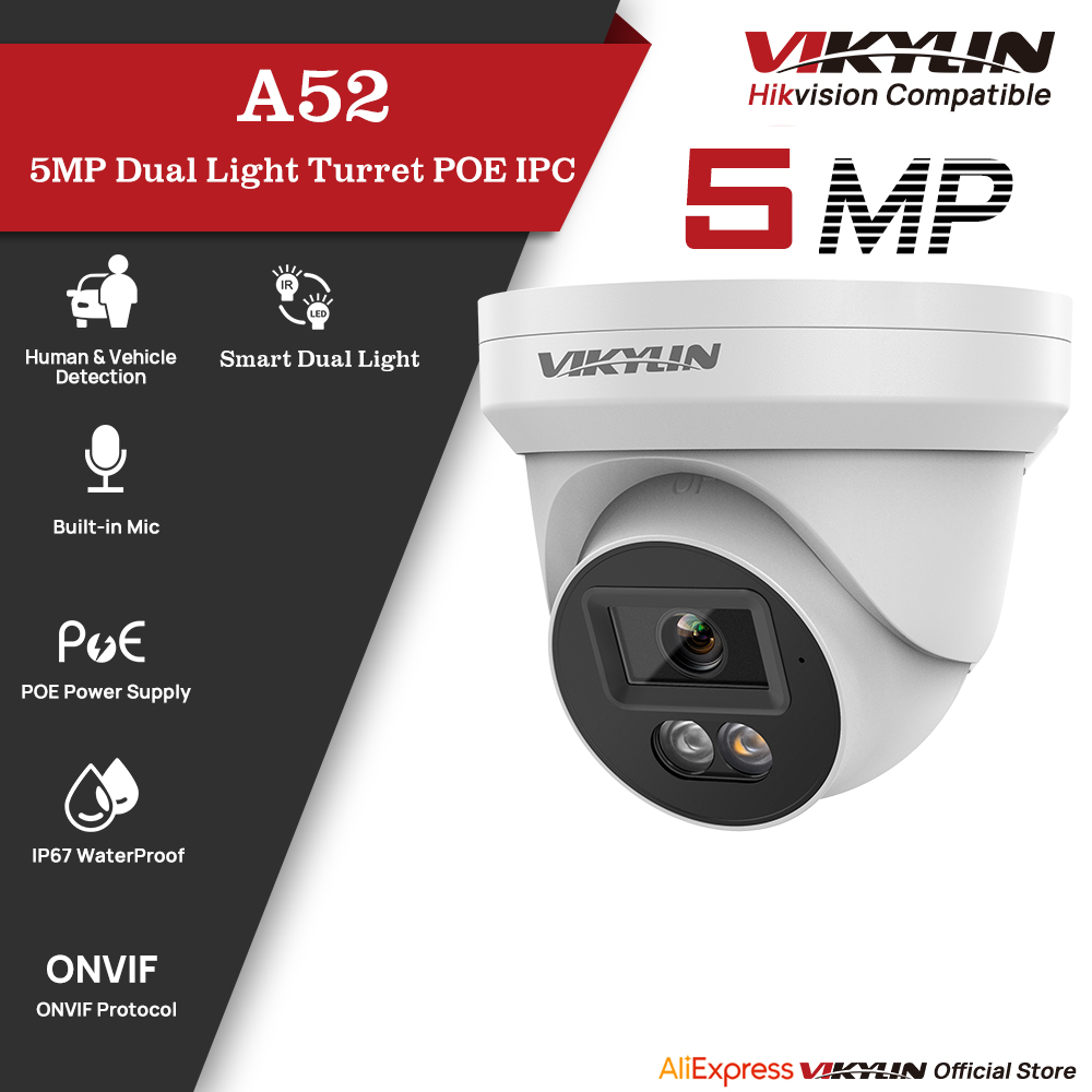VIKYLIN 5MP IP-beveiligingscam - Outdoor Power G Motion recensie en prijs
