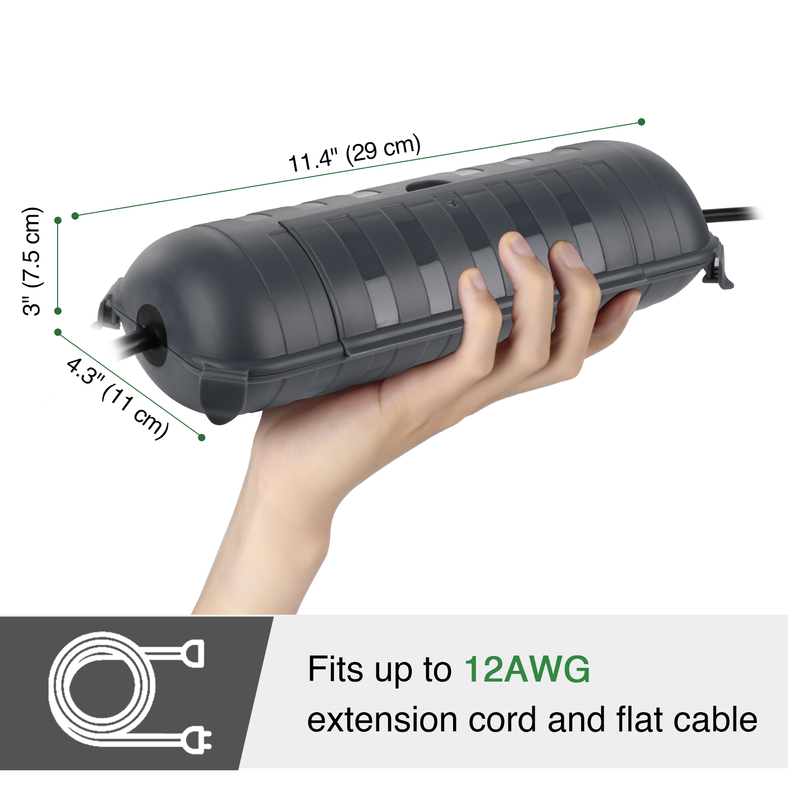 Grote weerbestendige buiten el - Outdoor Power Adapter recensie en prijs