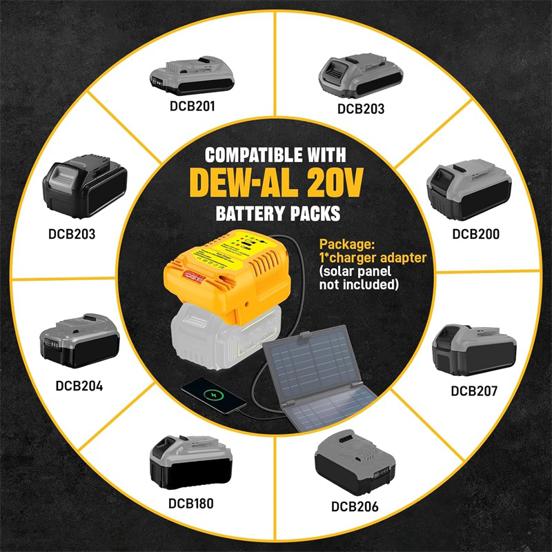 DC-aansluiting zonne-adapter v - Outdoor Power Adapter recensie en prijs