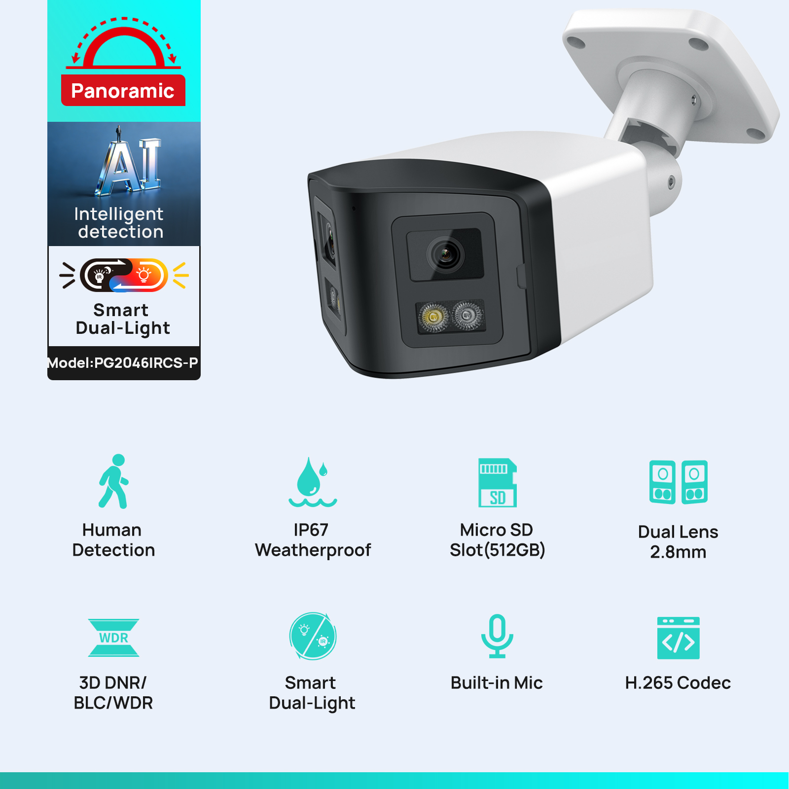VIKYLIN 170 °   Panoramische b - Outdoor Power G Motion recensie en prijs