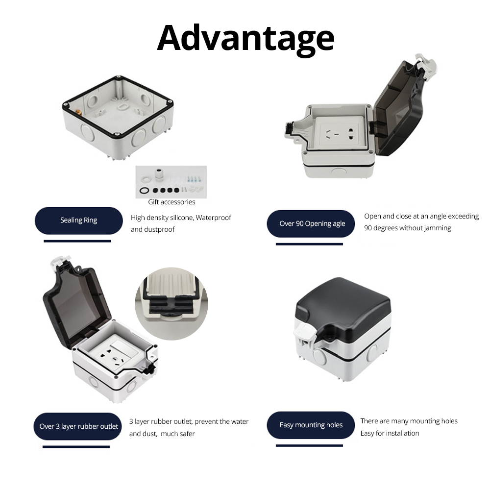 Wallpad IP66 Stofdicht Waterdi - Outdoor Power Adapter recensie en prijs