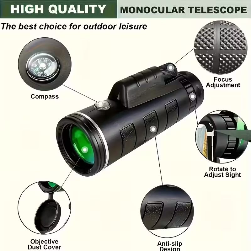 40x60 High-Power HD-monoculair - Outdoor Powersports recensie en prijs