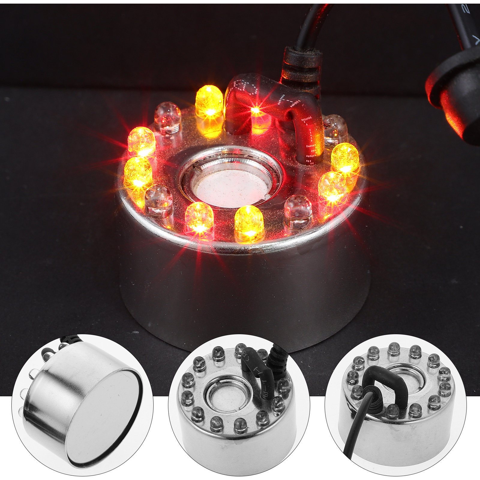 12 Kleurrijke LED 16Mm Ultraso - Outdoor Power Adapter recensie en prijs