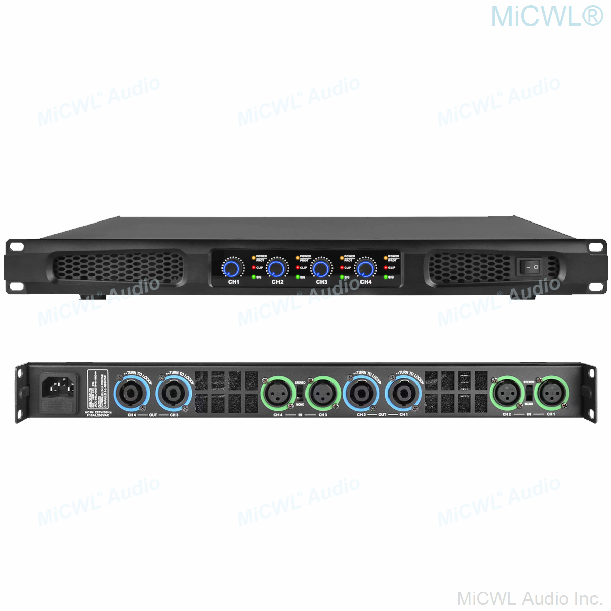 Micwl Audio Pro Ca Serie 5200W - Outdoor Power Amplifier recensie en prijs