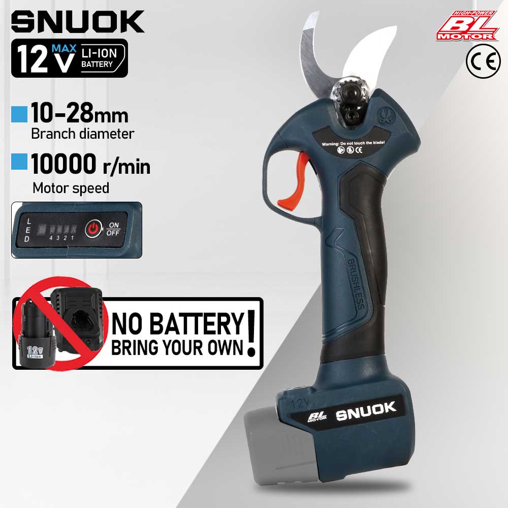 SNUOK 12V Borstelloze Elektris - Outdoor Power Usa recensie en prijs