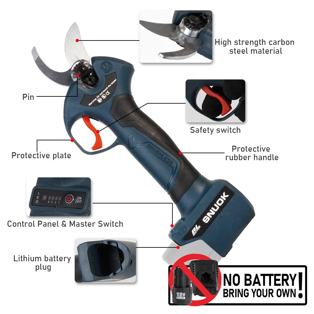 SNUOK 12V Borstelloze Elektris - Outdoor Power Usa recensie en prijs