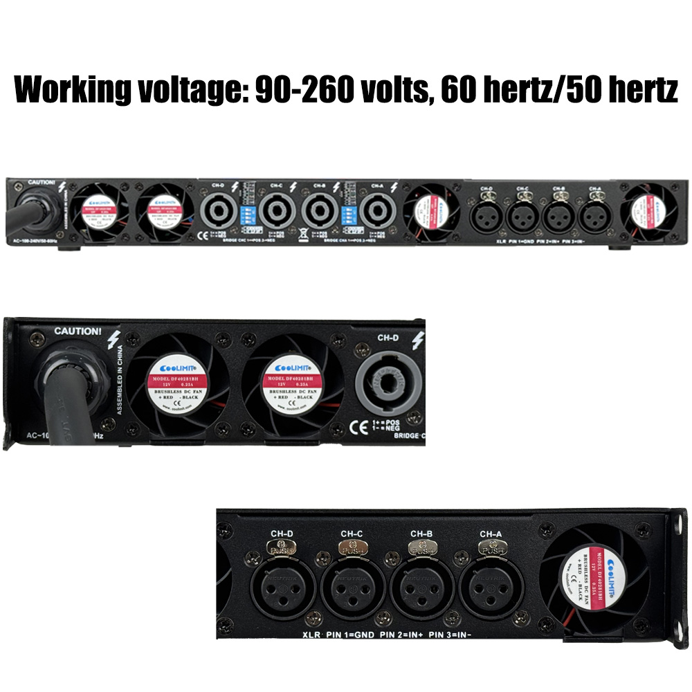 Paulkitson PD43000 4x3000W 8Ω  - Outdoor Power Amplifier recensie en prijs