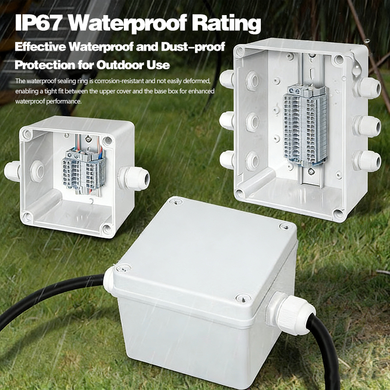 Waterdichte aansluitdoos met p - Outdoor Power Block recensie en prijs