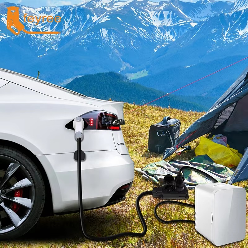Feyree V2L-kabel ontladingsplu - Outdoor Power Adapter recensie en prijs